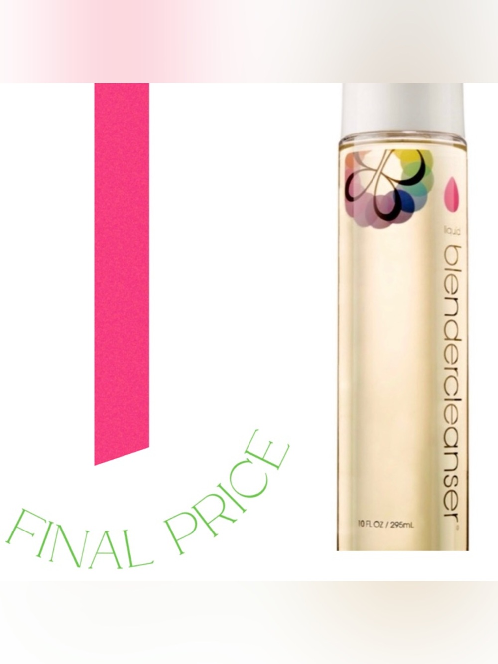✅ FINAL PRICE New/Sealed beautyblender Liquid Blendercleanser XL 10oz